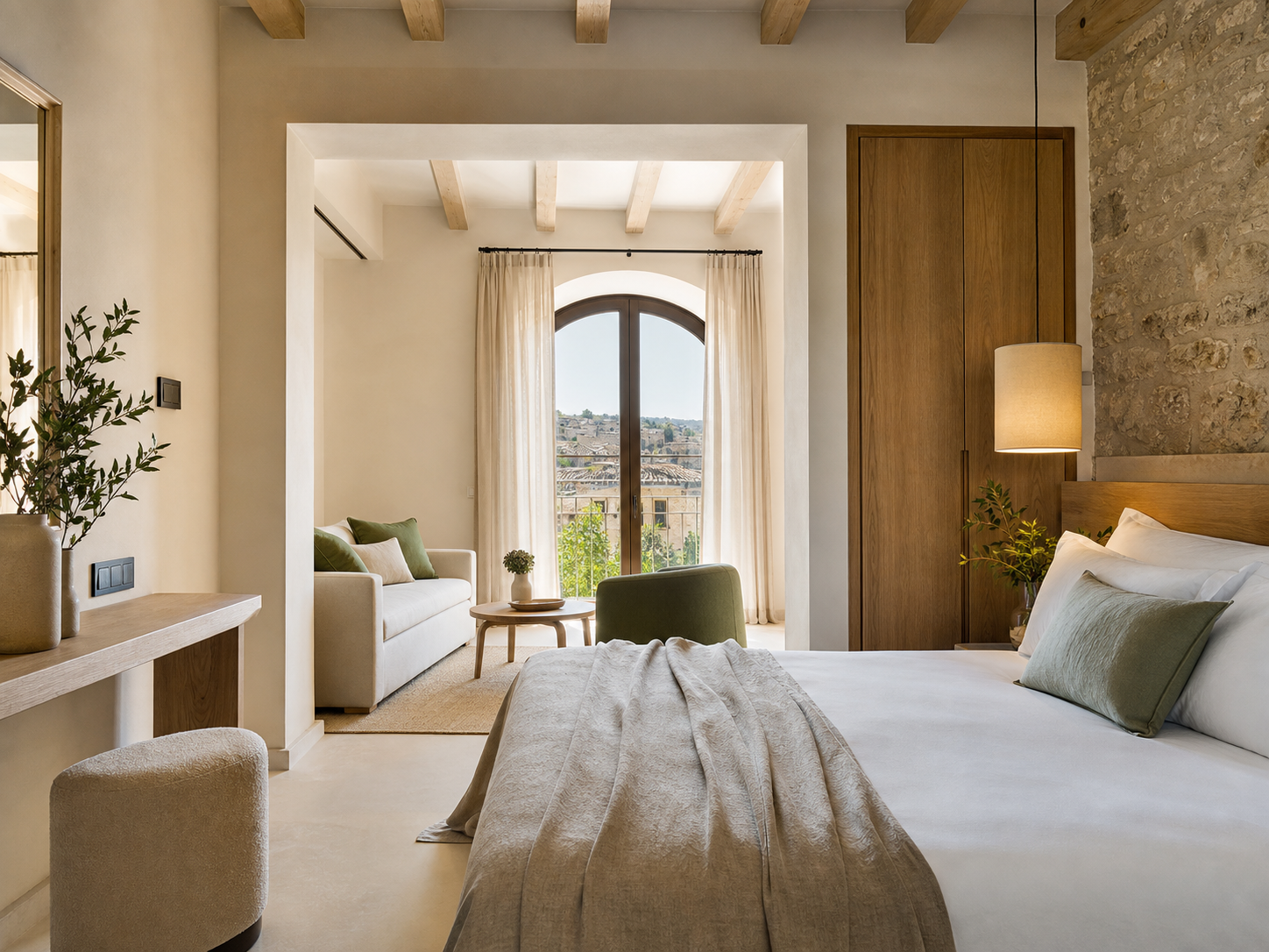 Svijetli premium apartman s drvenim detaljima